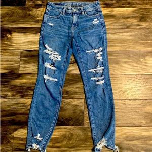 Hi Rise mom Jean style size 4